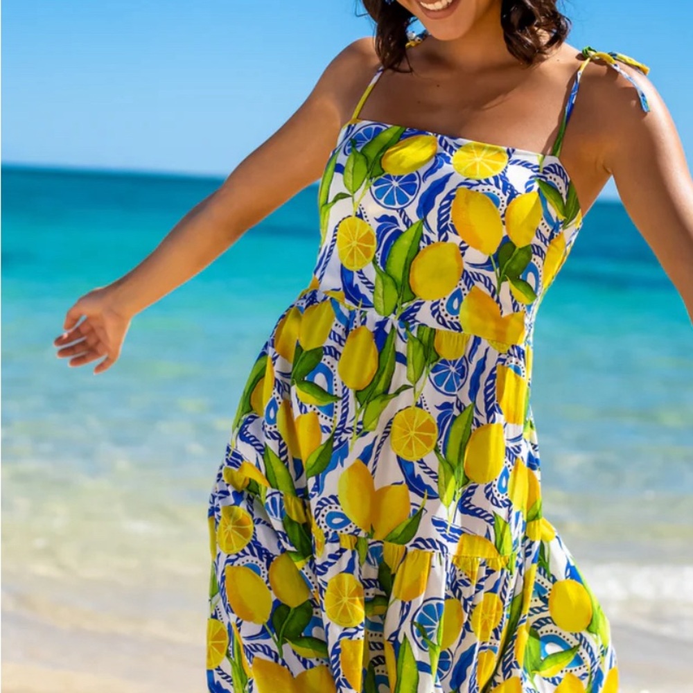 THE POSITANO
MINI RESORT DRESS XS Kenny flowers